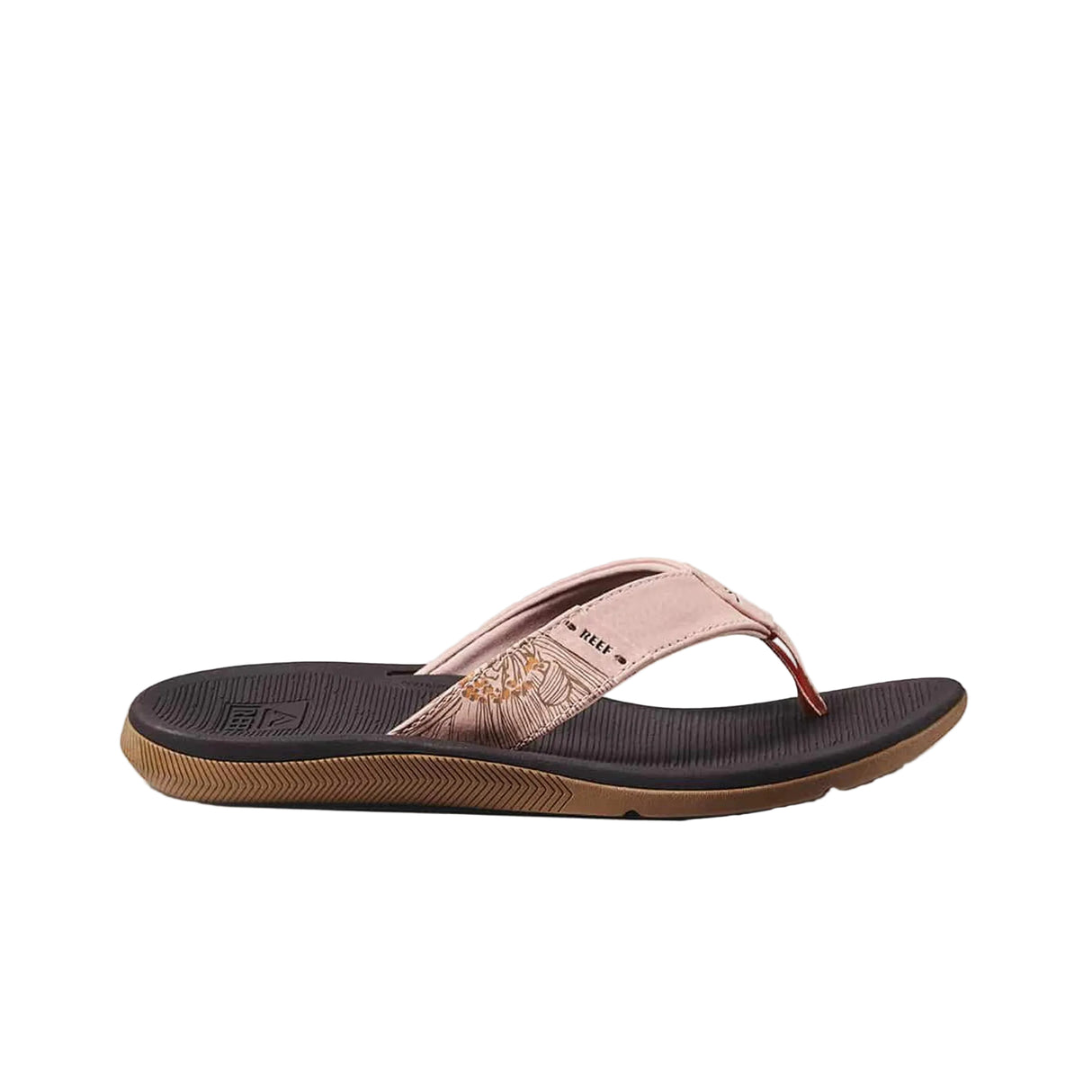 Reef Women's Santa Ana Flip Flops Peach Parfait / 4-Peach Parfait / 5-Peach Parfait / 6-Peach Parfait / 7-Peach Parfait / 8 - 53 Degrees North