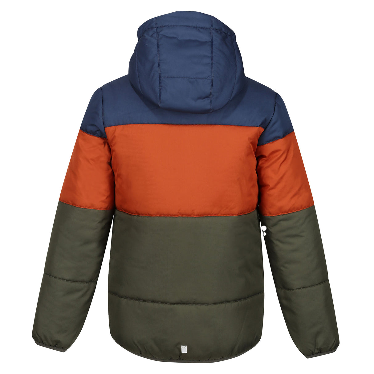 Regatta Kids' Lofthouse VII Hooded Jacket Admiral Blue/Burnt Copper/Dark Khaki / Age 3-4-Admiral Blue/Burnt Copper/Dark Khaki / Age 5-6-Admiral Blue/Burnt Copper/Dark Khaki / Age 7-8-Admiral Blue/Burnt Copper/Dark Khaki / Age 9-10-Admiral Blue/Burnt Copper/Dark Khaki / Age 11-12 - 53 Degrees North