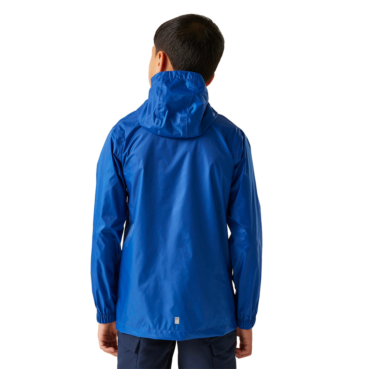 Regatta Kids' Pack-It Waterproof Packaway Jacket Midnight / Age 3-4-Midnight / Age 5-6-Midnight / Age 7-8-Midnight / Age 9-10-Midnight / Age 11-12 - 53 Degrees North