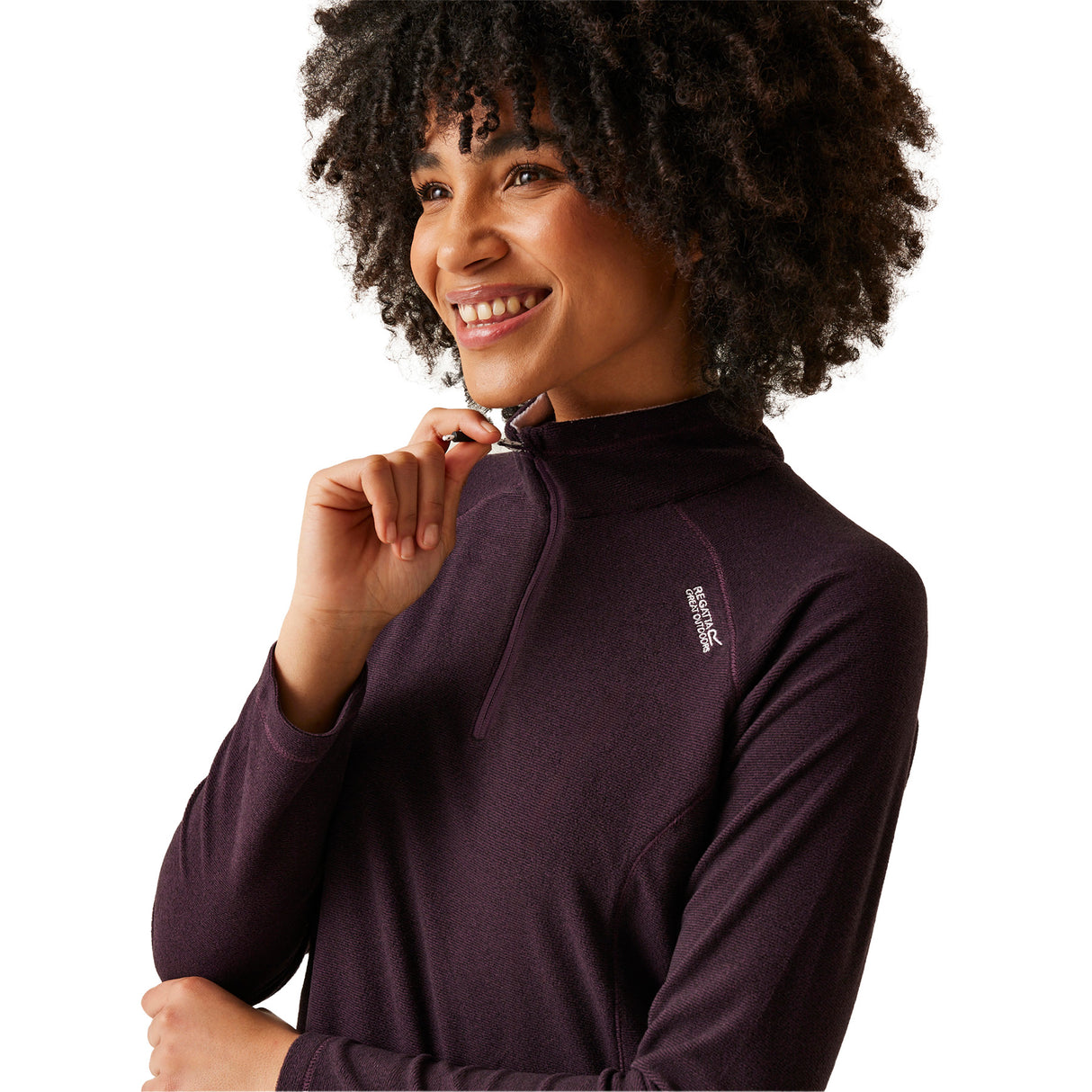 Regatta Women's Montes Lightweight Half Zip Fleece Pullover Mineral Red/Dusty Rose / X-Small-Mineral Red/Dusty Rose / Small-Mineral Red/Dusty Rose / Medium-Mineral Red/Dusty Rose / Large-Mineral Red/Dusty Rose / X-Large - 53 Degrees North