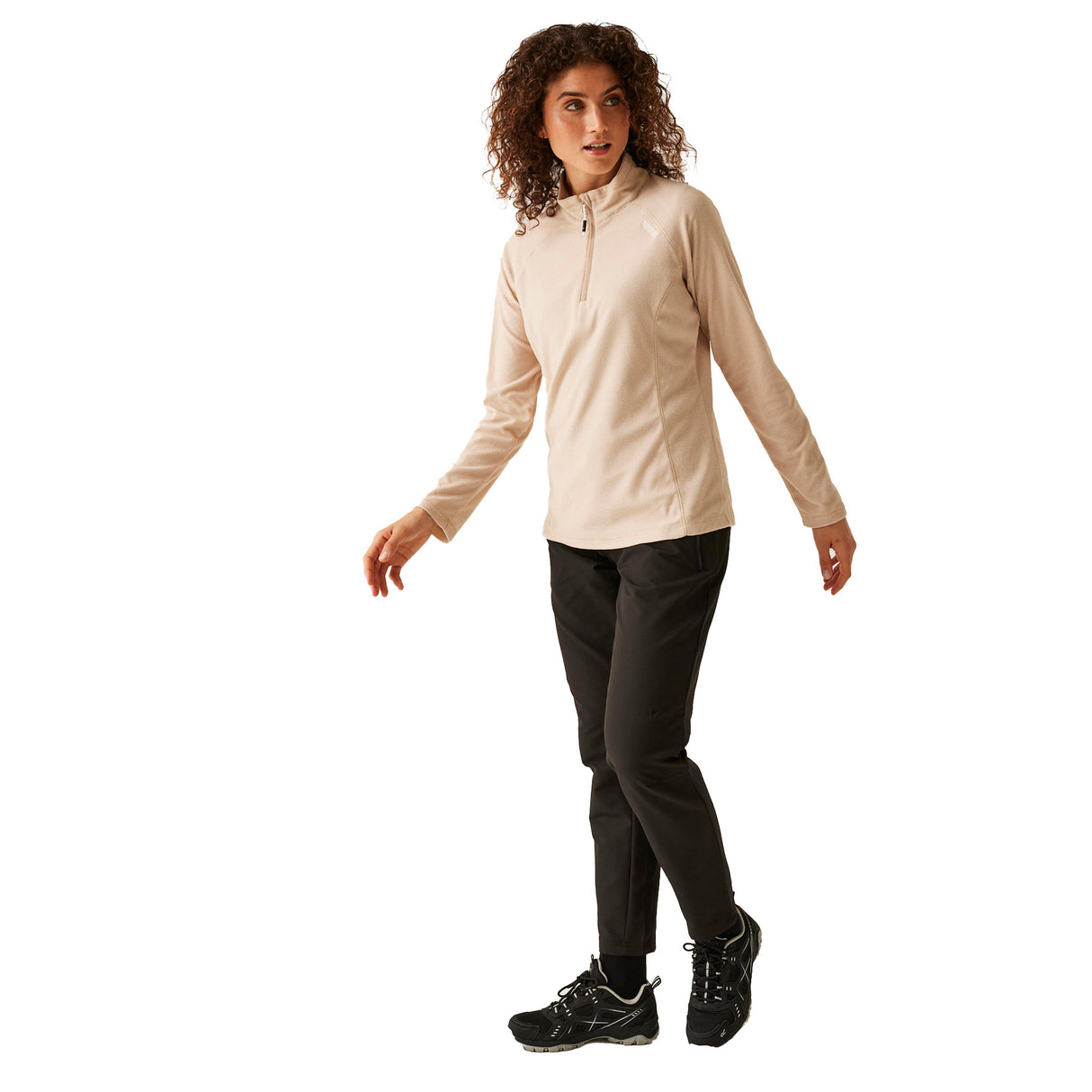 Regatta Women's Montes Lightweight Half Zip Fleece Pullover Mineral Red/Dusty Rose / X-Small-Mineral Red/Dusty Rose / Small-Mineral Red/Dusty Rose / Medium-Mineral Red/Dusty Rose / Large-Mineral Red/Dusty Rose / X-Large - 53 Degrees North