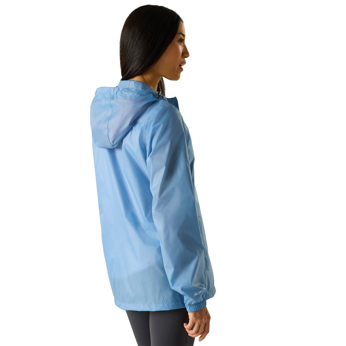 Regatta Women's Pack-It III Waterproof Jacket Washed Denim / X-Small-Washed Denim / Small-Washed Denim / Medium-Washed Denim / Large-Washed Denim / X-Large - 53 Degrees North