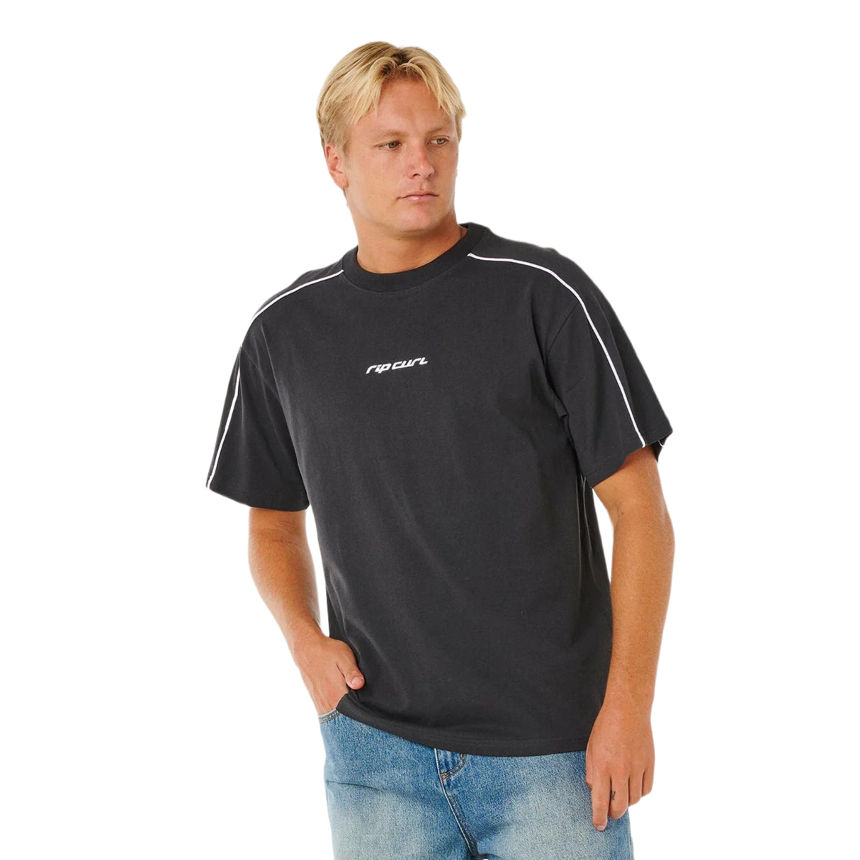 Ripcurl Men's Inner Visions Panel T-Shirt Washed Black / Small-Washed Black / Medium-Washed Black / Large-Washed Black / X-Large - 53 Degrees North