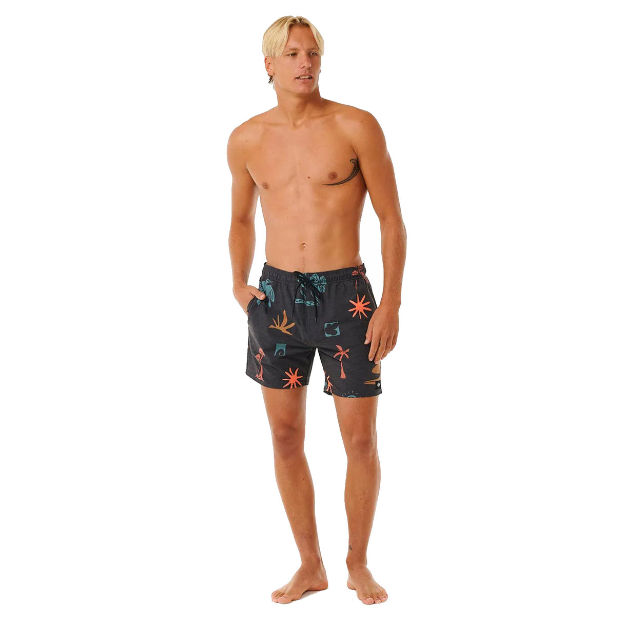Ripcurl Men's Party Pack Volley Swim Shorts Clay / Small-Clay / Medium-Clay / Large-Clay / X-Large-Clay / XX-Large - 53 Degrees North