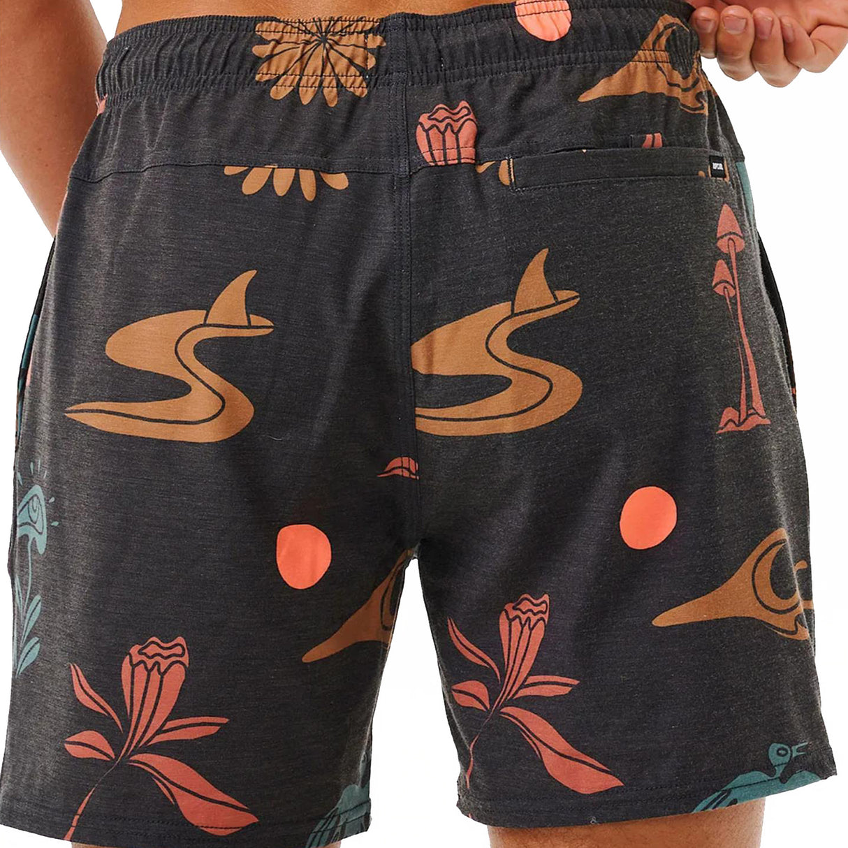 Ripcurl Men's Party Pack Volley Swim Shorts Clay / Small-Clay / Medium-Clay / Large-Clay / X-Large-Clay / XX-Large - 53 Degrees North