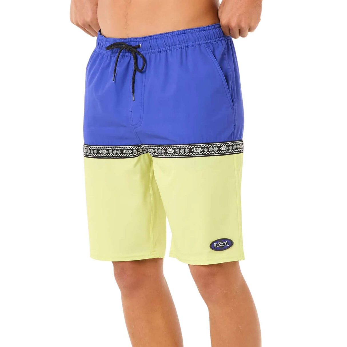 Ripcurl Men's Raw Energy Split Volley Shorts Black / Small-Black / Medium-Black / Large-Black / X-Large-Wild Berry / Small - 53 Degrees North