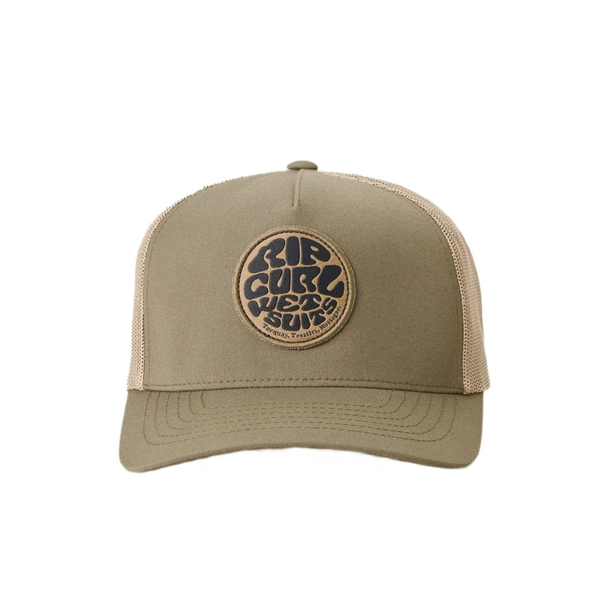 Ripcurl Wetsuit Icon Trucker Cap Black-Dusty Olive - 53 Degrees North