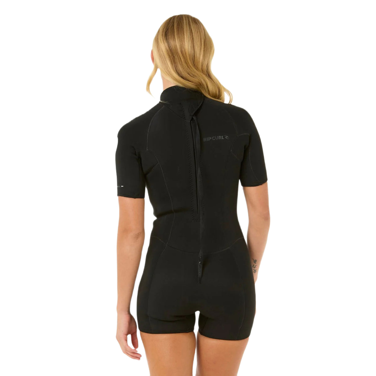 Ripcurl Women's Dawn Patrol 22 Short Sleeve Eco Springsuit Black / Small-Black / Medium-Black / Large - 53 Degrees North