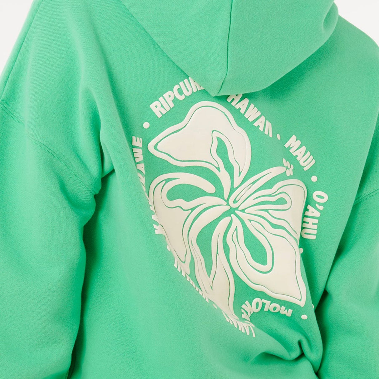 Ripcurl Women's Surf Puff Heritage Hood Puff Print Green / X-Small-Green / Small-Green / Medium-Green / Large-Cornflower Blue / X-Small - 53 Degrees North