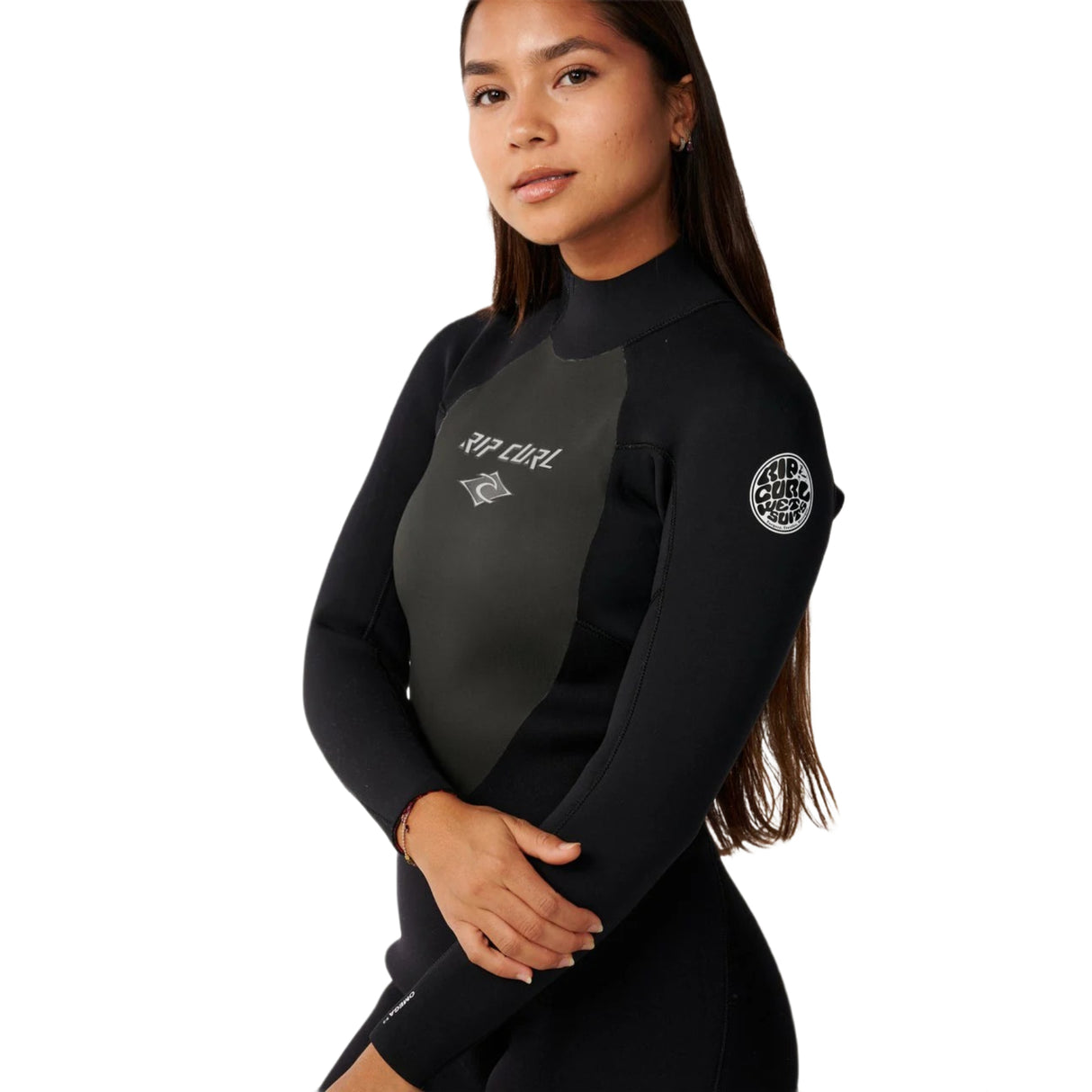 Ripcurl Women's Trad Back Zip 32 Flat Lock Wetsuit Navy / Small-Navy / Medium-Black / X-Small-Black / Small-Black / Medium - 53 Degrees North