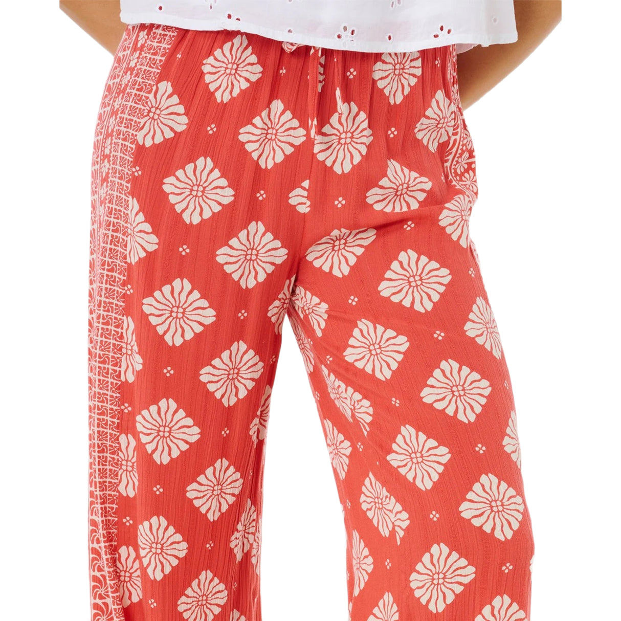 Ripcurl Women's Ventura Wide Leg Pants Red / X-Small-Red / Small-Red / Medium-Red / Large-Red / X-Large - 53 Degrees North