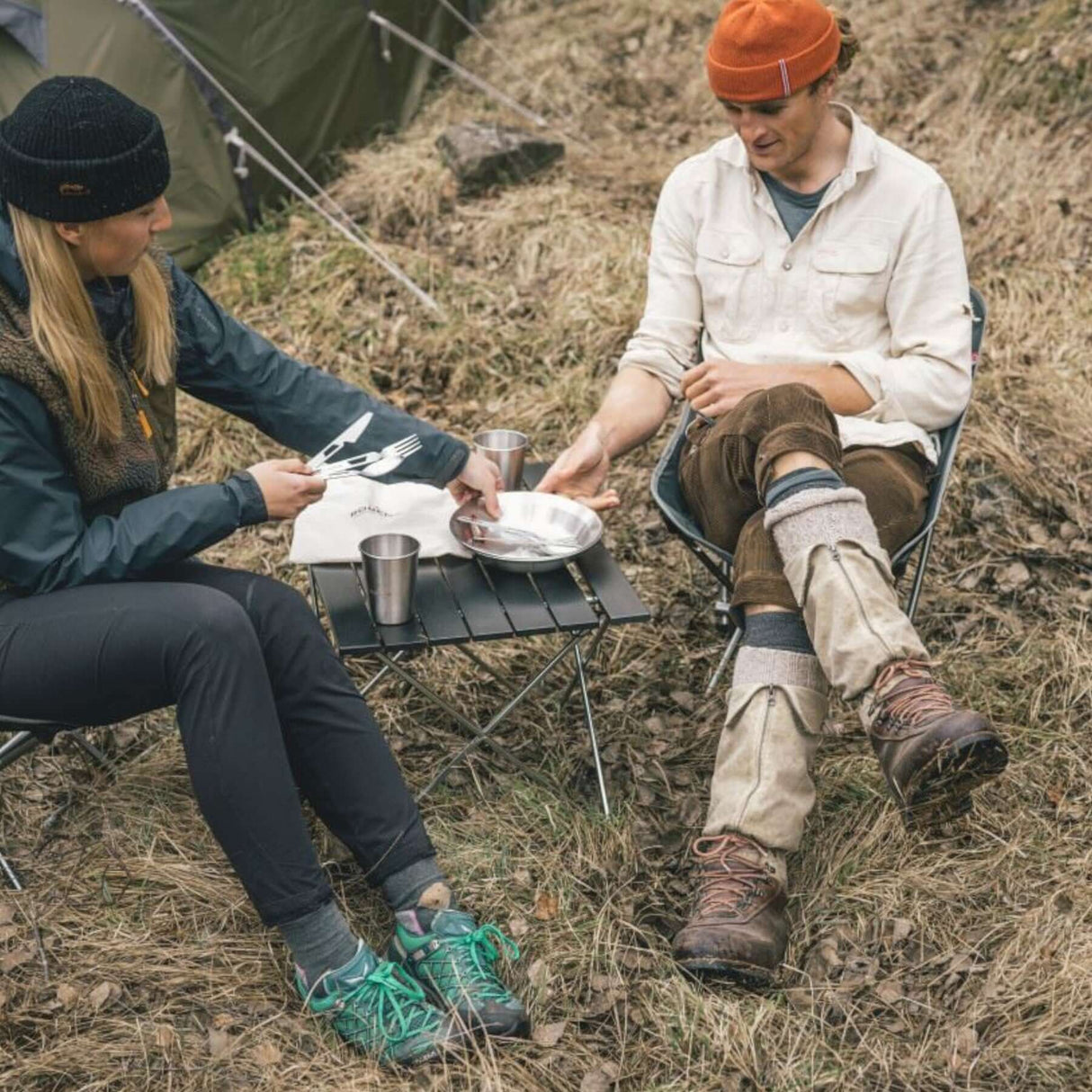 Robens Adventure Aluminium Table Small Black - 53 Degrees North