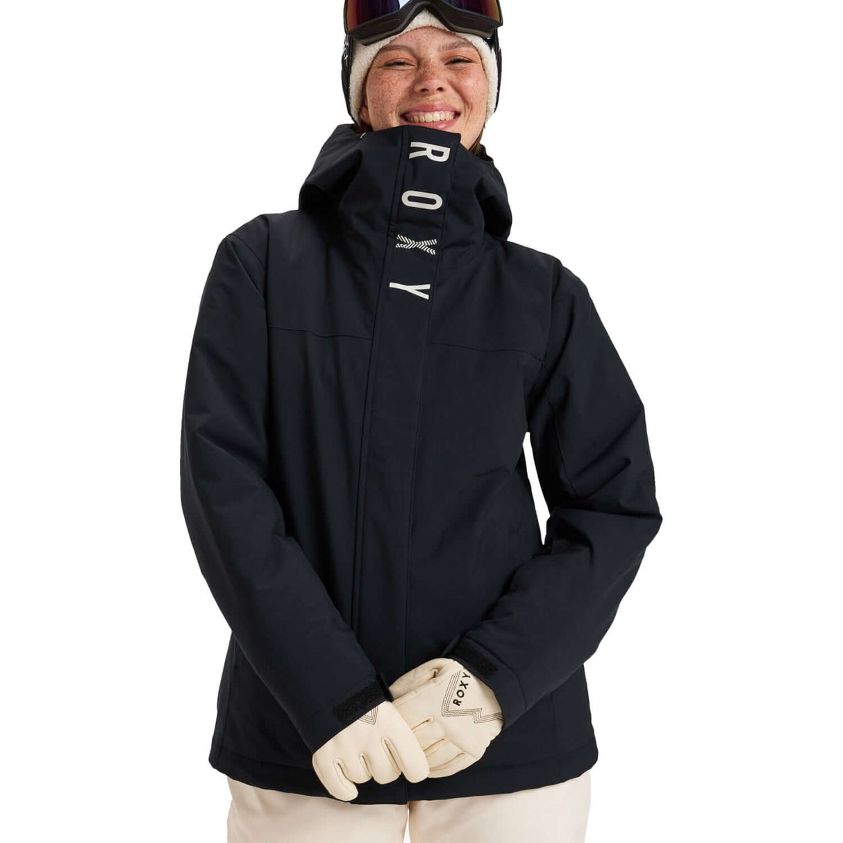 Roxy Women's Galaxy Ski Jacket True Black / X-Small - 53 Degrees North