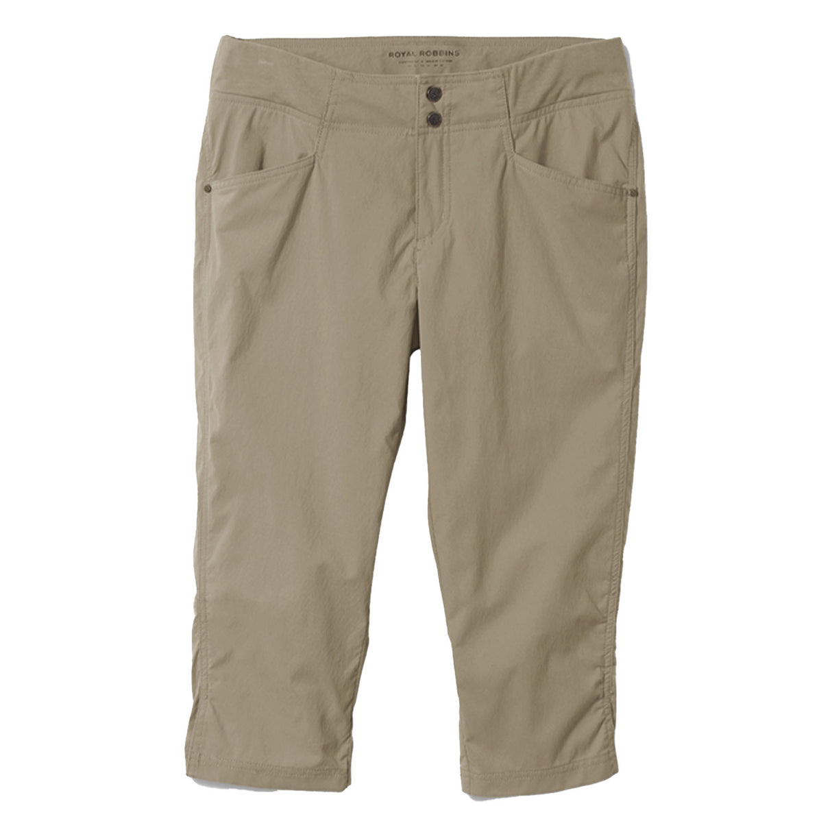 Royal Robbins Women's Jammer II Capri Pants Light Khaki / X-Small-Light Khaki / Small-Light Khaki / Medium-Light Khaki / Large-Light Khaki / X-Large - 53 Degrees North