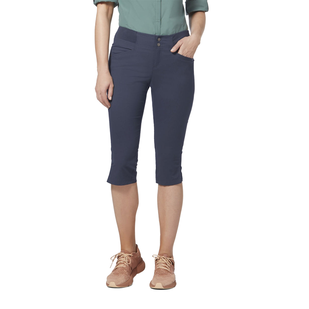 Royal Robbins Women's Jammer II Capri Pants Light Khaki / X-Small-Light Khaki / Small-Light Khaki / Medium-Light Khaki / Large-Light Khaki / X-Large - 53 Degrees North