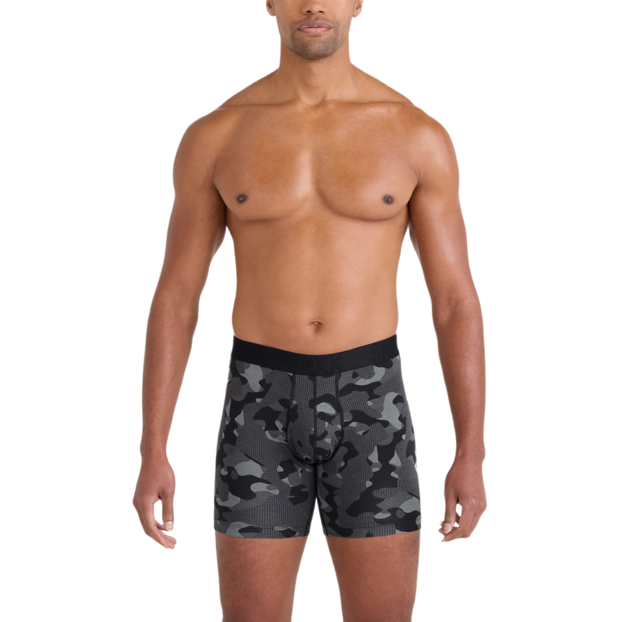 SAXX Men's Droptemp Cooling Boxer Briefs Pebble Camo/Graphite / Medium-Pebble Camo/Graphite / Large-Pebble Camo/Graphite / X-Large-Black / Medium-Black / Large - 53 Degrees North