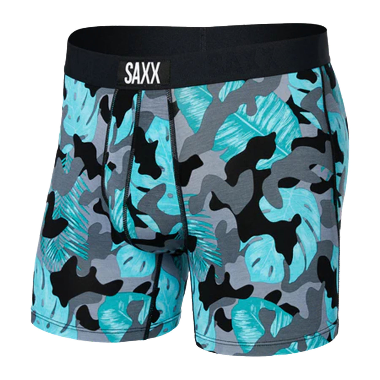 SAXX Men's Vibe Boxer Brief Black Coast Stripe / Small-Black Coast Stripe / Medium-Black Coast Stripe / Large-Black Coast Stripe / X-Large-Year Of The Snake/Blue / Small - 53 Degrees North