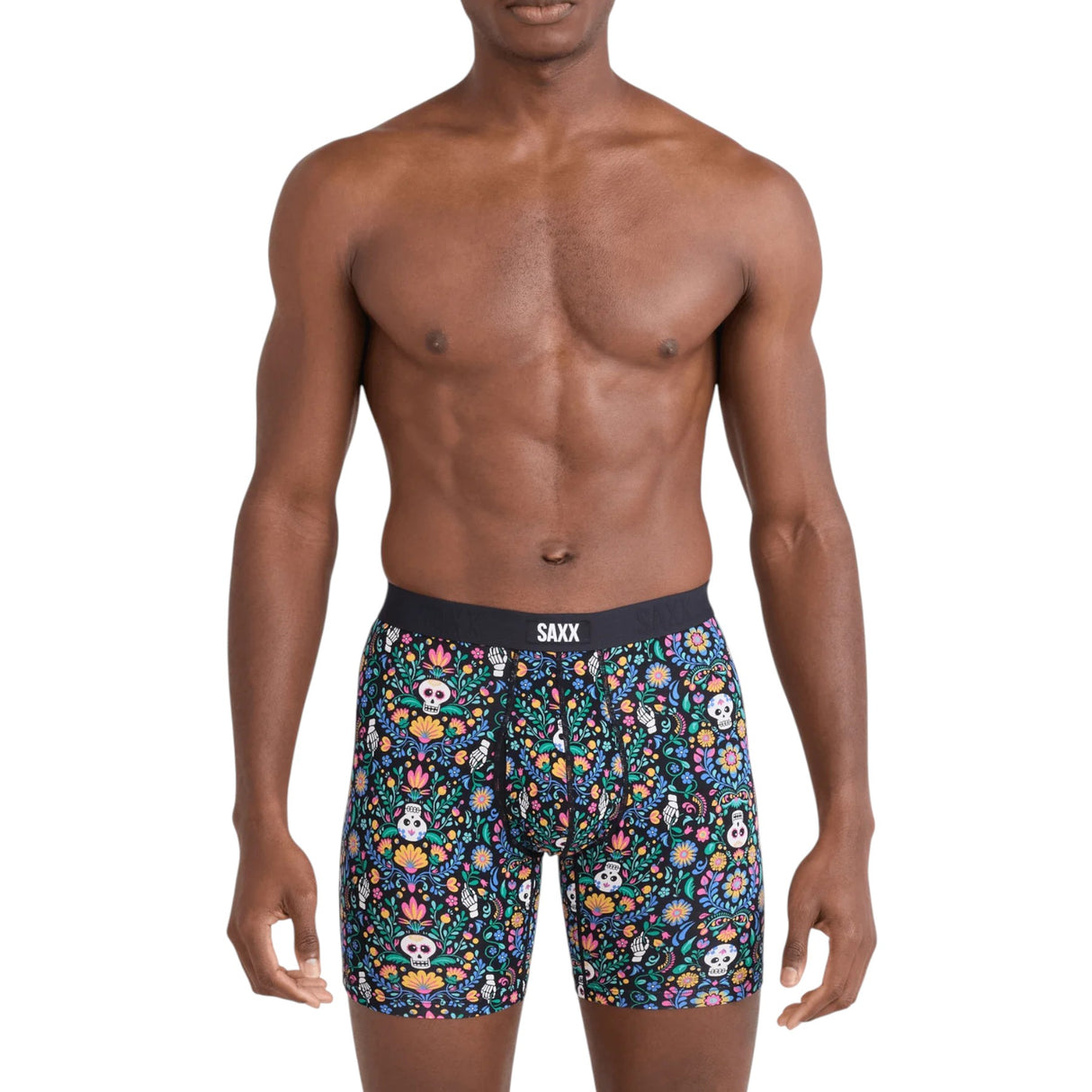 SAXX Men's Vibe Xtra Boxer Briefs SUP Dogs/Ashley Blue / Medium-SUP Dogs/Ashley Blue / Large-SUP Dogs/Ashley Blue / X-Large-Escape to Joshua/Black / Medium-Escape to Joshua/Black / Large - 53 Degrees North