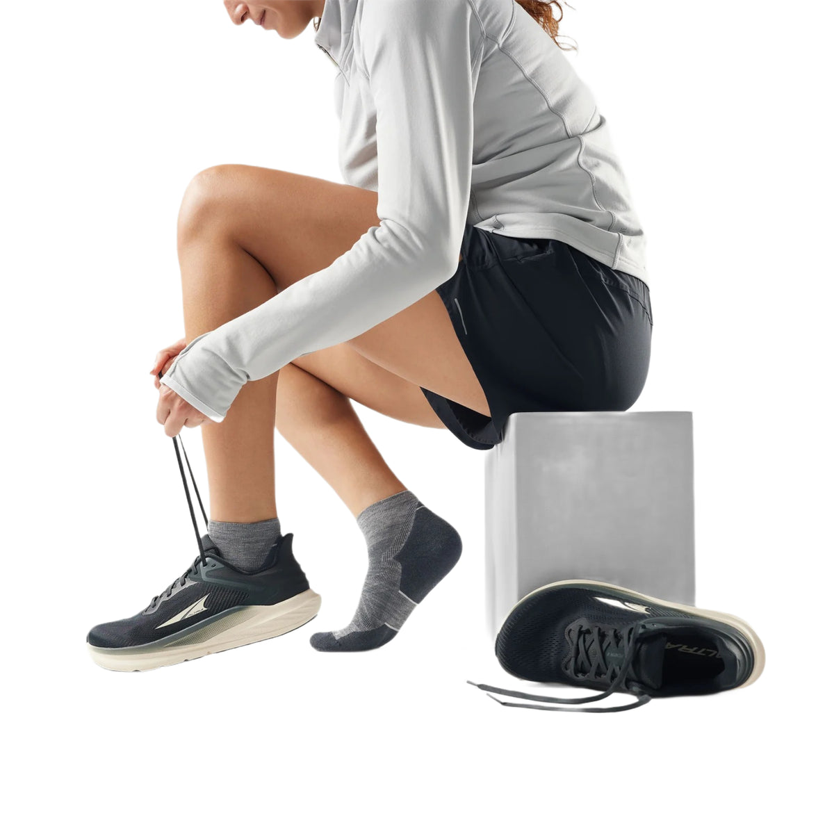 Men's Run Targeted Cushion Ankle Socks