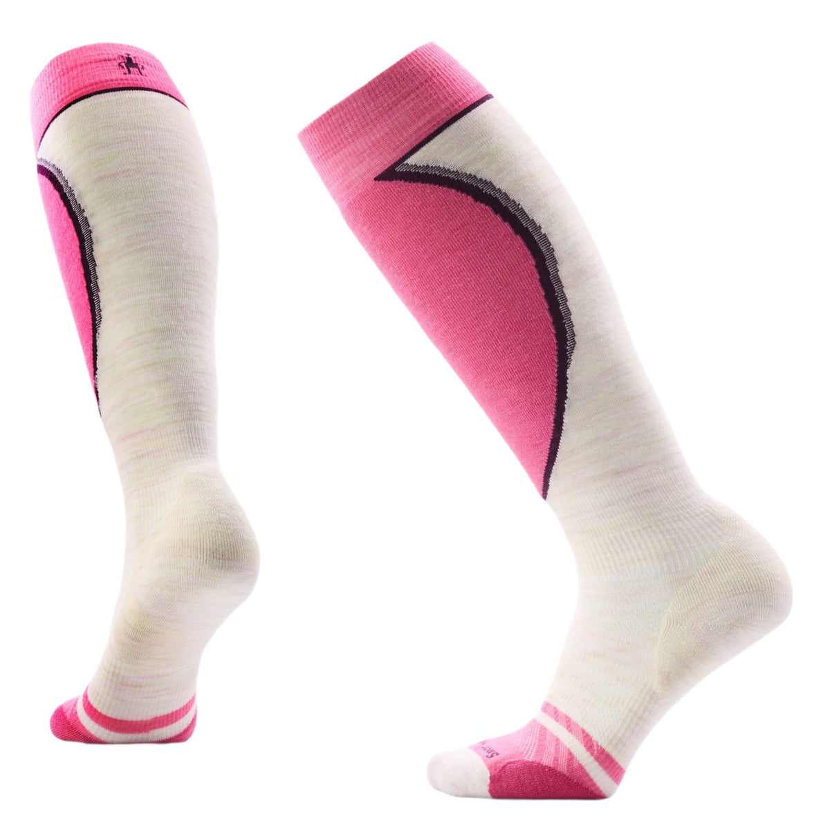 Smartwool Women's Ski Targeted Cushion OTC Socks in Moonbeam