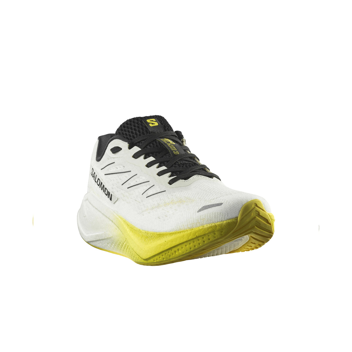 Salomon Men's Aero Blaze 3 Running Shoes White/Black/Blazing Yellow / UK 8-White/Black/Blazing Yellow / UK 9-White/Black/Blazing Yellow / UK 10-White/Black/Blazing Yellow / UK 11-White/Black/Blazing Yellow / UK 12 - 53 Degrees North