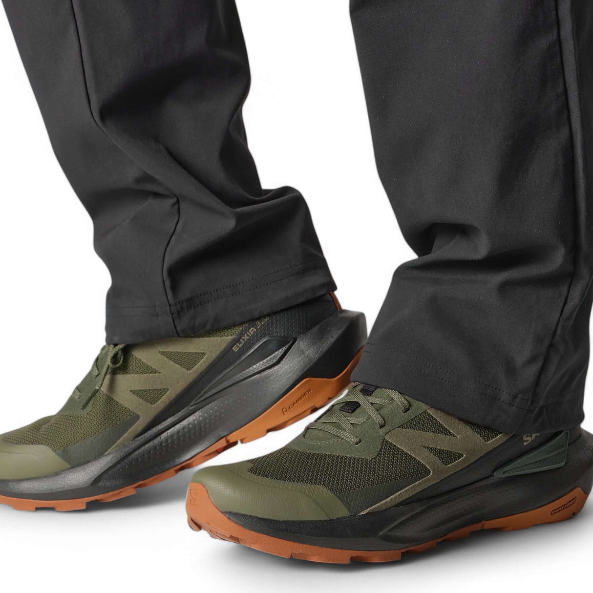 Salomon Men's Elixir Activ Mid GORE-TEX Hiking Boots Peat/Black/Caramel Café / UK 8-Peat/Black/Caramel Café / UK 9-Peat/Black/Caramel Café / UK 10-Peat/Black/Caramel Café / UK 11-Peat/Black/Caramel Café / UK 12 - 53 Degrees North