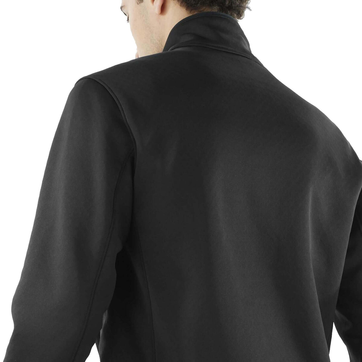 Salomon Men's Essential Midfleece Full Zip Jacket Deep Black / Small-Deep Black / Medium-Deep Black / Large-Deep Black / X-Large - 53 Degrees North