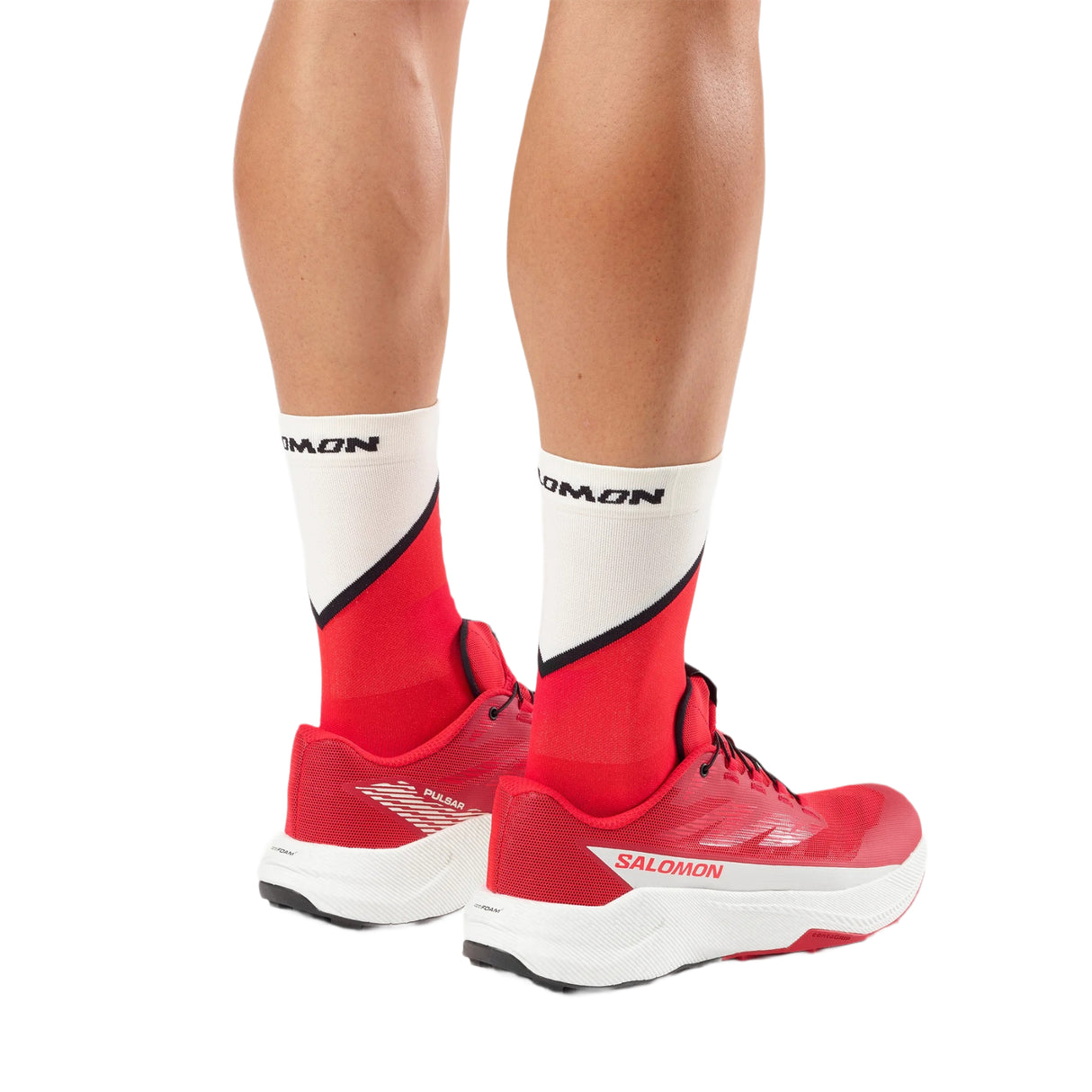 Salomon Men's Pulsar Running Shoes Fiery Red/Vanilla Ice/Black / UK 8-Fiery Red/Vanilla Ice/Black / UK 9-Fiery Red/Vanilla Ice/Black / UK 10-Fiery Red/Vanilla Ice/Black / UK 11-Fiery Red/Vanilla Ice/Black / UK 12 - 53 Degrees North