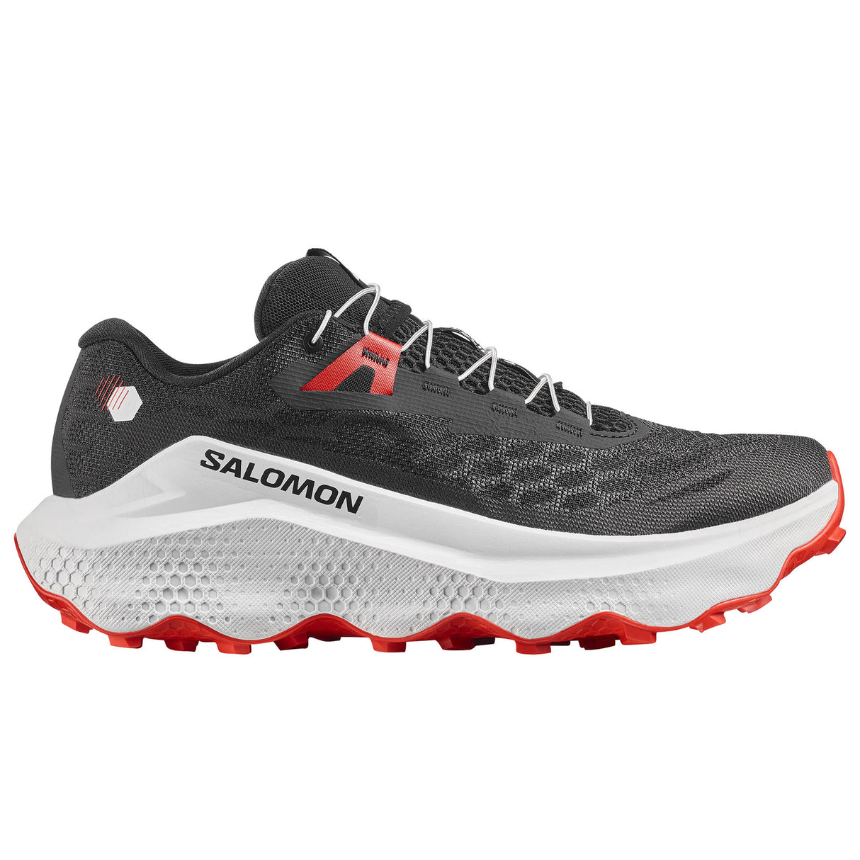Salomon Men's Ultra Glide 4 Trail Running Shoes Black/White/Fiery Red / UK 8-Black/White/Fiery Red / UK 9-Black/White/Fiery Red / UK 10-Black/White/Fiery Red / UK 11-Black/White/Fiery Red / UK 12 - 53 Degrees North