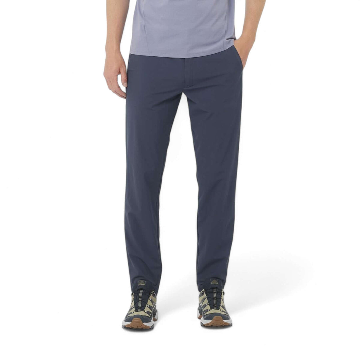 Salomon Men's Wayfarer Everyday Pants Blue Nights / Small-Blue Nights / Medium-Blue Nights / Large-Blue Nights / X-Large-Blue Nights / XX-Large - 53 Degrees North