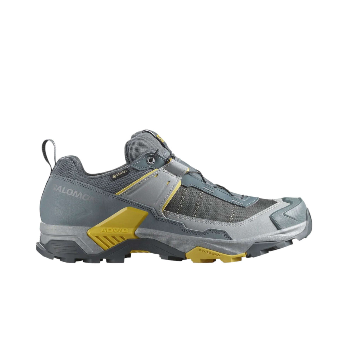 Salomon Men's X Ultra 5 GORE-TEX Waterproof Shoes Turbulence/Monument/Spicy Mustard / UK 8-Turbulence/Monument/Spicy Mustard / UK 9-Turbulence/Monument/Spicy Mustard / UK 10-Turbulence/Monument/Spicy Mustard / UK 11-Turbulence/Monument/Spicy Mustard / UK 12 - 53 Degrees North