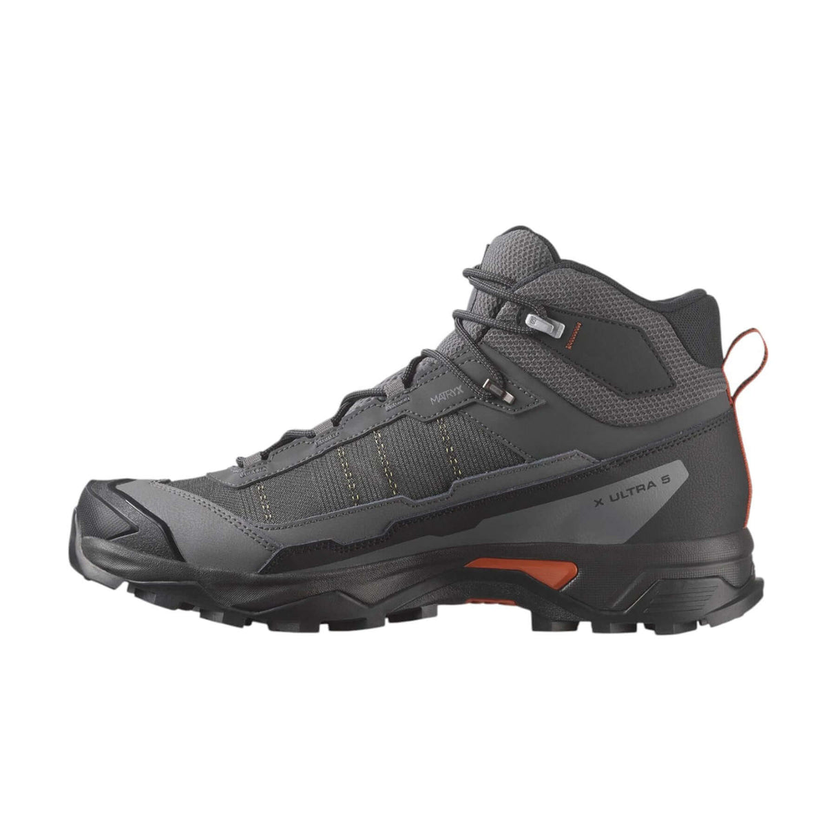 Salomon Men's X Ultra 5 Mid GORE-TEX Waterproof Boots Asphalt/Castlerock/Burnt Ochre / UK 8-Asphalt/Castlerock/Burnt Ochre / UK 9-Asphalt/Castlerock/Burnt Ochre / UK 10-Asphalt/Castlerock/Burnt Ochre / UK 11-Asphalt/Castlerock/Burnt Ochre / UK 12 - 53 Degrees North