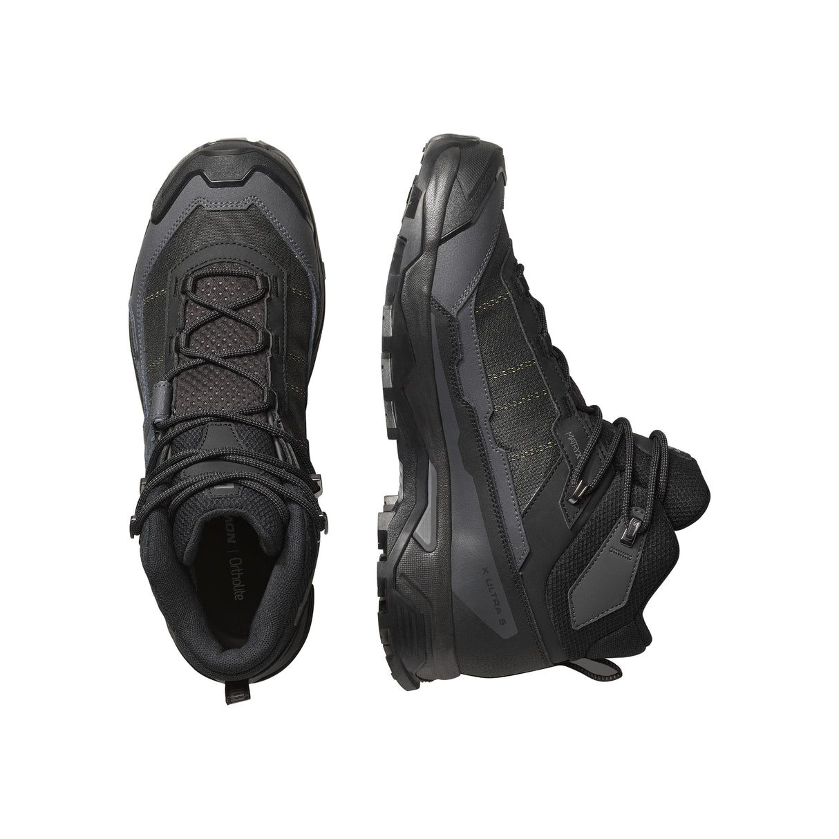 Salomon Men's X Ultra 5 Mid GORE-TEX Waterproof Boots Asphalt/Castlerock/Burnt Ochre / UK 8-Asphalt/Castlerock/Burnt Ochre / UK 9-Asphalt/Castlerock/Burnt Ochre / UK 10-Asphalt/Castlerock/Burnt Ochre / UK 11-Asphalt/Castlerock/Burnt Ochre / UK 12 - 53 Degrees North