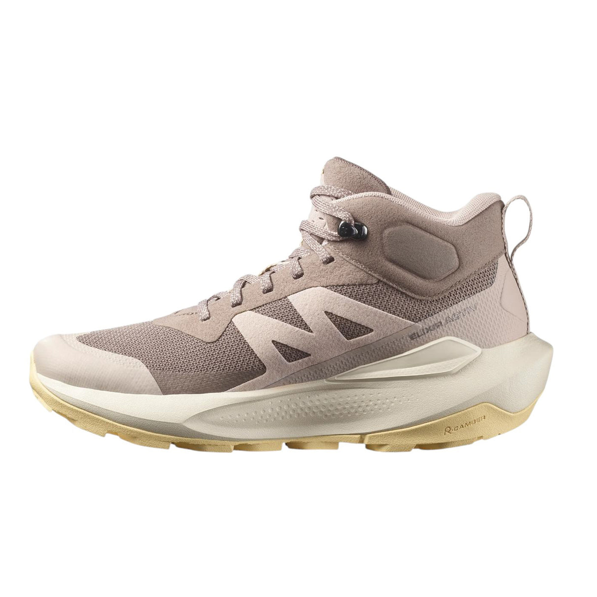 Salomon Women's Elixir Activ Mid GORE-TEX Hiking Boots Iron/Etherea/Tuc Sunlight / UK 4-Iron/Etherea/Tuc Sunlight / UK 5-Iron/Etherea/Tuc Sunlight / UK 6-Iron/Etherea/Tuc Sunlight / UK 7-Iron/Etherea/Tuc Sunlight / UK 8 - 53 Degrees North