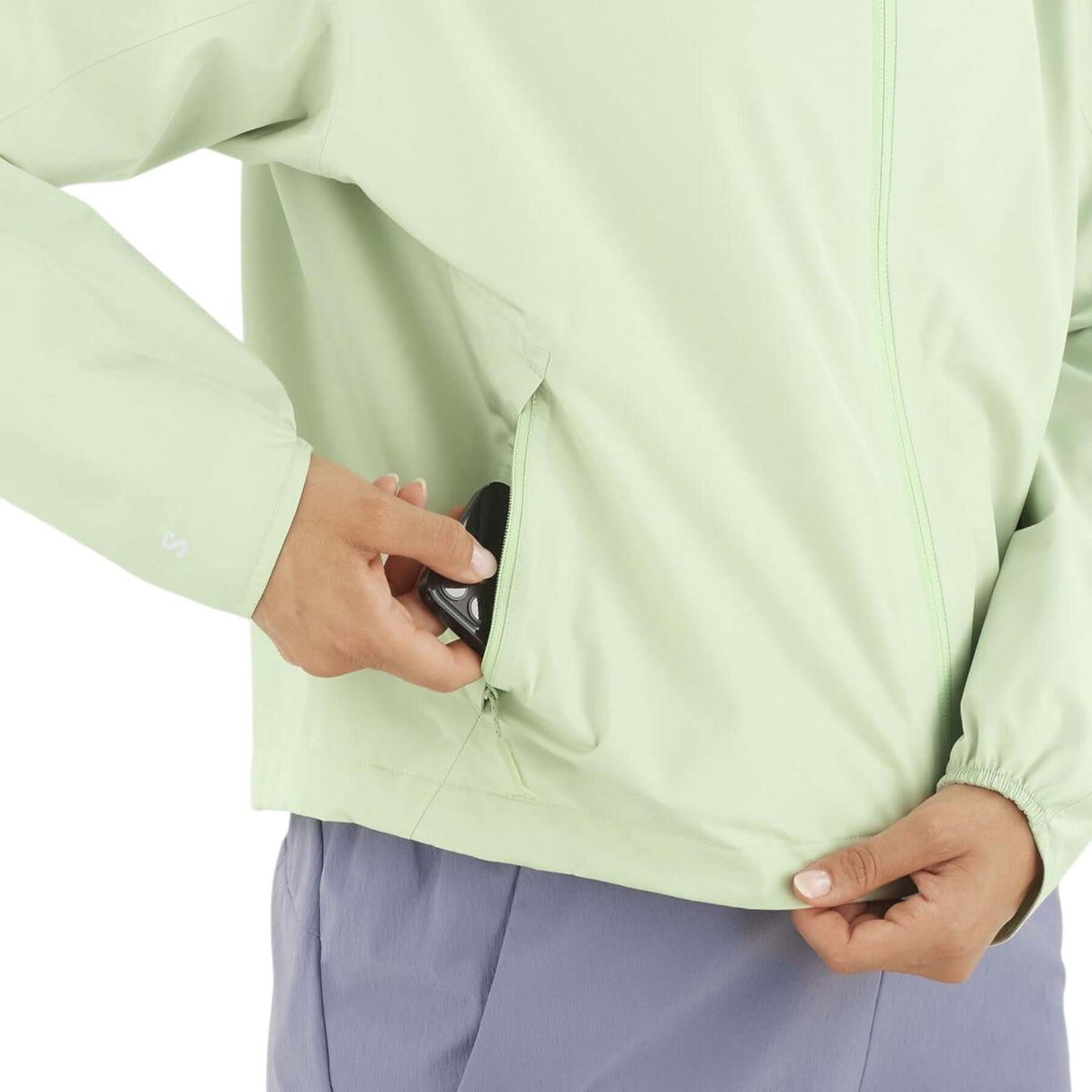 Salomon Women's Outscape 2L Short Jacket Violet Tulip / X-Small-Violet Tulip / Small-Violet Tulip / Medium-Violet Tulip / Large-Violet Tulip / X-Large - 53 Degrees North