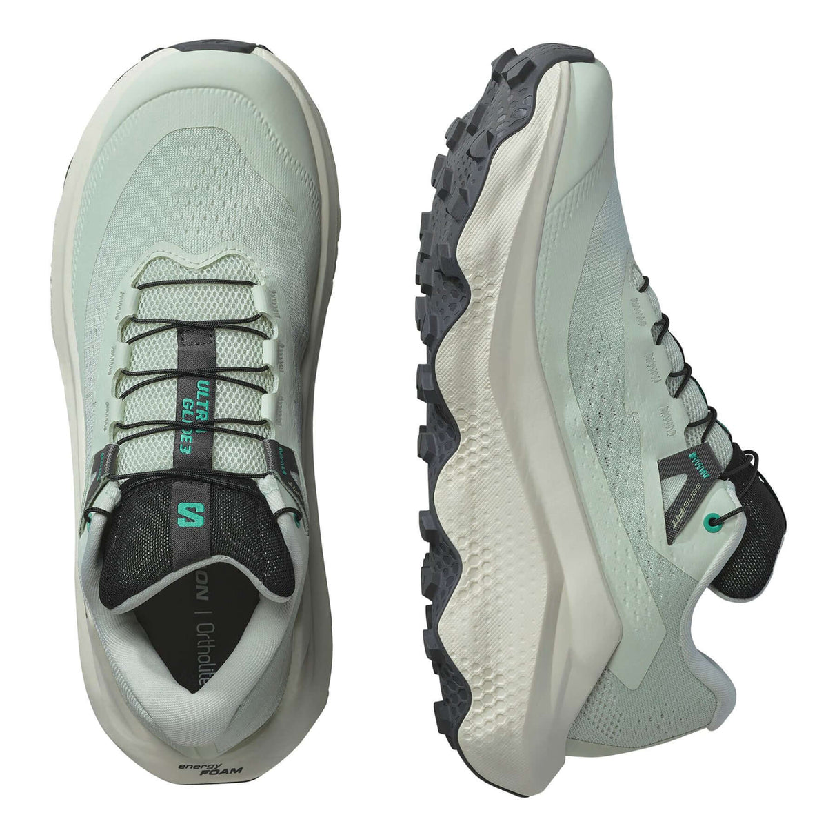 Salomon Women's Ultra Glide 3 Trail Running Shoes Clearly Aqua/Vanilla Ice/Asphalt / UK 5-Clearly Aqua/Vanilla Ice/Asphalt / UK 6-Clearly Aqua/Vanilla Ice/Asphalt / UK 7-Clearly Aqua/Vanilla Ice/Asphalt / UK 8-Cosmic Sky/Icicle/Neon Flame / UK 5 - 53 Degrees North