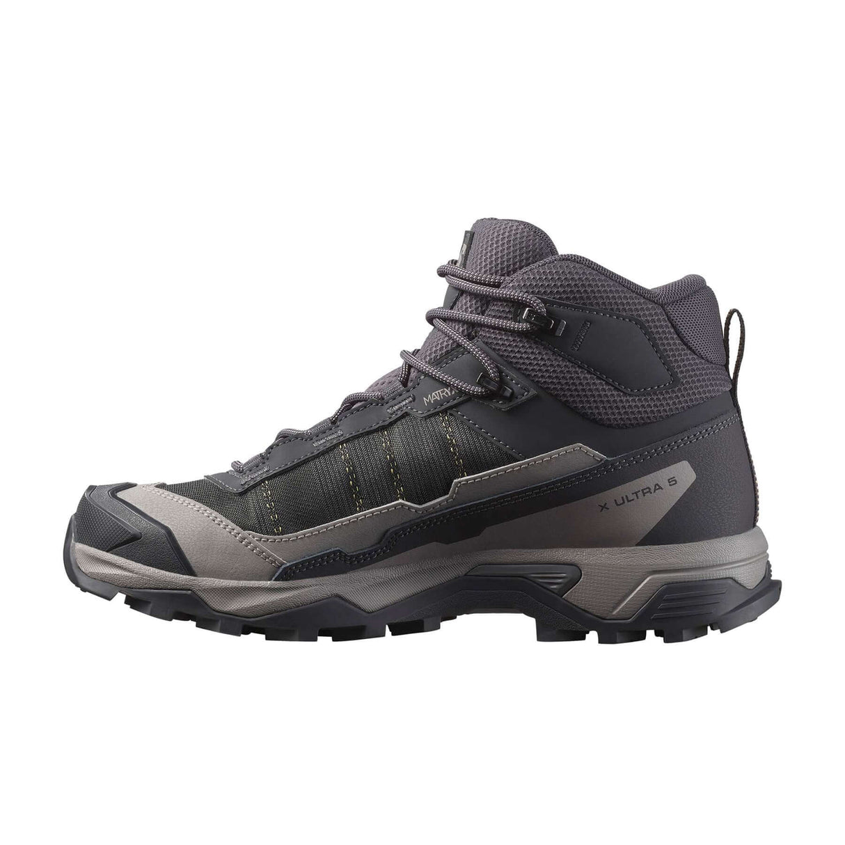 Salomon Women's X Ultra 5 Mid GORE-TEX Hiking Boots Nine Iron/Gull/Soft Clay / UK 4-Nine Iron/Gull/Soft Clay / UK 5-Nine Iron/Gull/Soft Clay / UK 6-Nine Iron/Gull/Soft Clay / UK 7-Nine Iron/Gull/Soft Clay / UK 8 - 53 Degrees North
