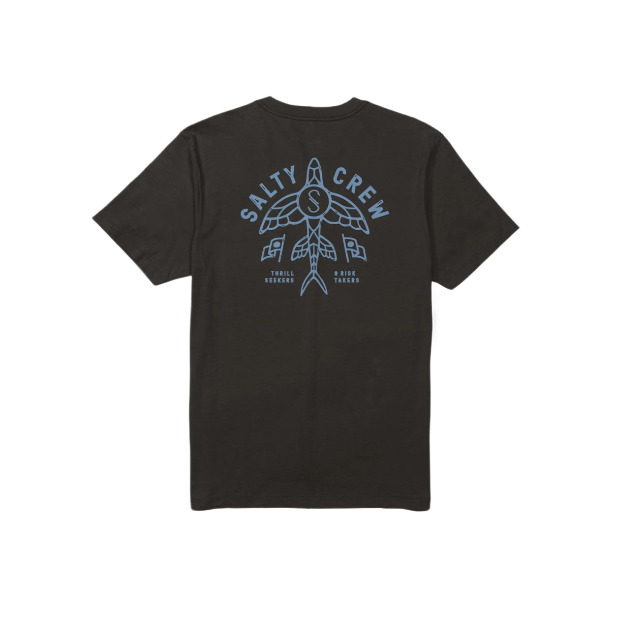 Salty Crew Men's Flyer Short Sleeve T-Shirt Moonbeam / Small-Moonbeam / Medium-Moonbeam / Large-Moonbeam / X-Large-Moonbeam / XX-Large - 53 Degrees North