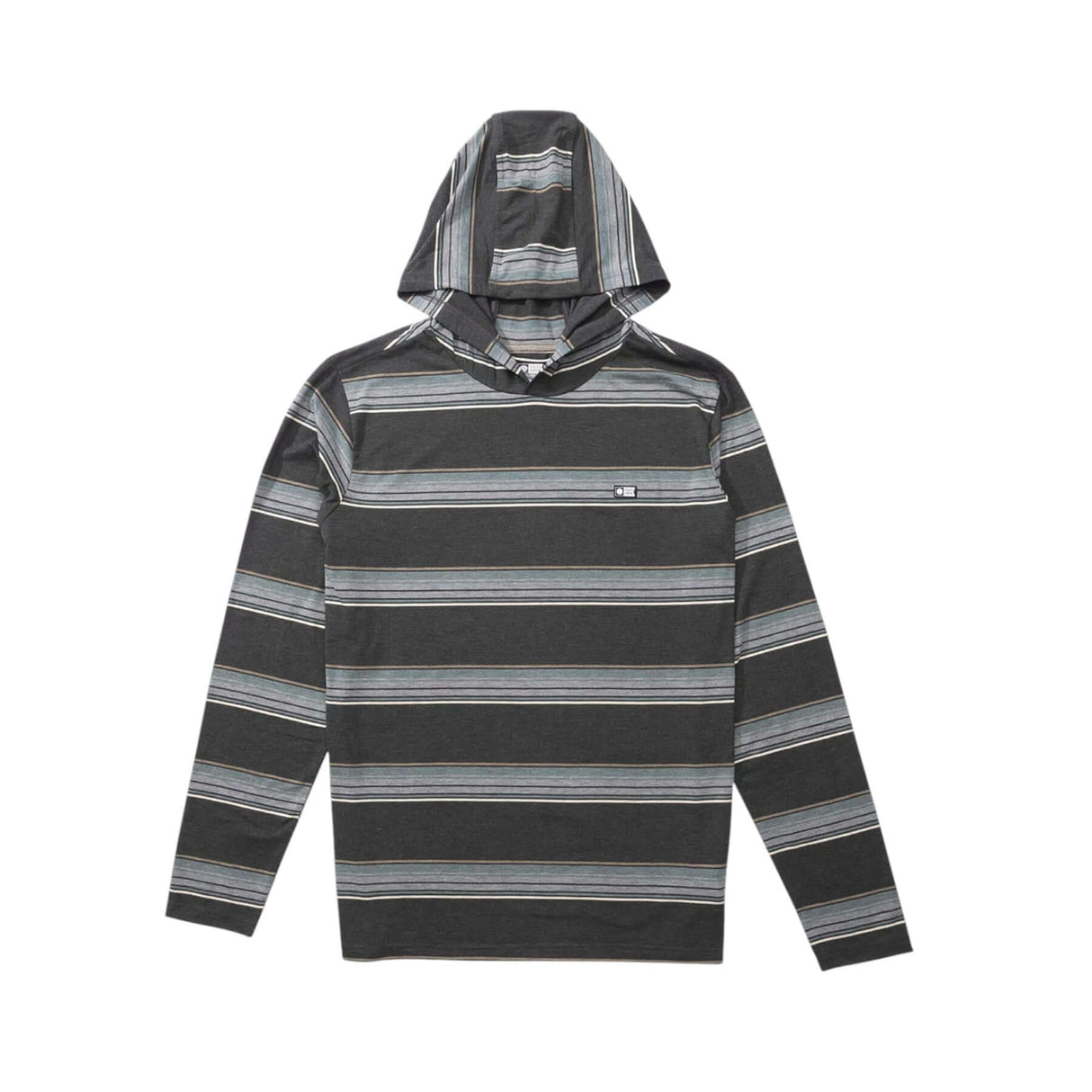Salty Crew Men's Stacked Up UV Hoodie Coal / Small-Coal / Medium-Coal / Large-Coal / X-Large-Coal / XX-Large - 53 Degrees North