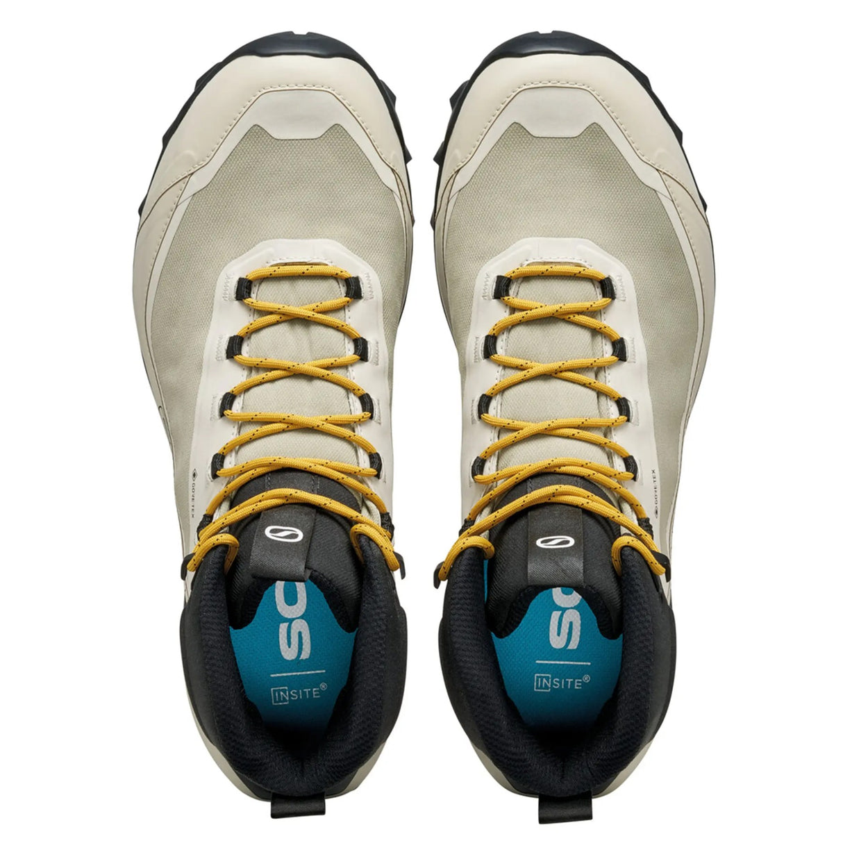 Scarpa Men's Ribelle Cross Mid GORE-TEX Boots Fog/Lemon Curry / EU 42-Fog/Lemon Curry / EU 43-Fog/Lemon Curry / EU 44-Fog/Lemon Curry / EU 45-Fog/Lemon Curry / EU 46 - 53 Degrees North
