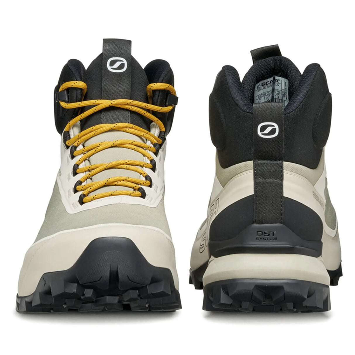 Scarpa Men's Ribelle Cross Mid GORE-TEX Boots Fog/Lemon Curry / EU 42-Fog/Lemon Curry / EU 43-Fog/Lemon Curry / EU 44-Fog/Lemon Curry / EU 45-Fog/Lemon Curry / EU 46 - 53 Degrees North