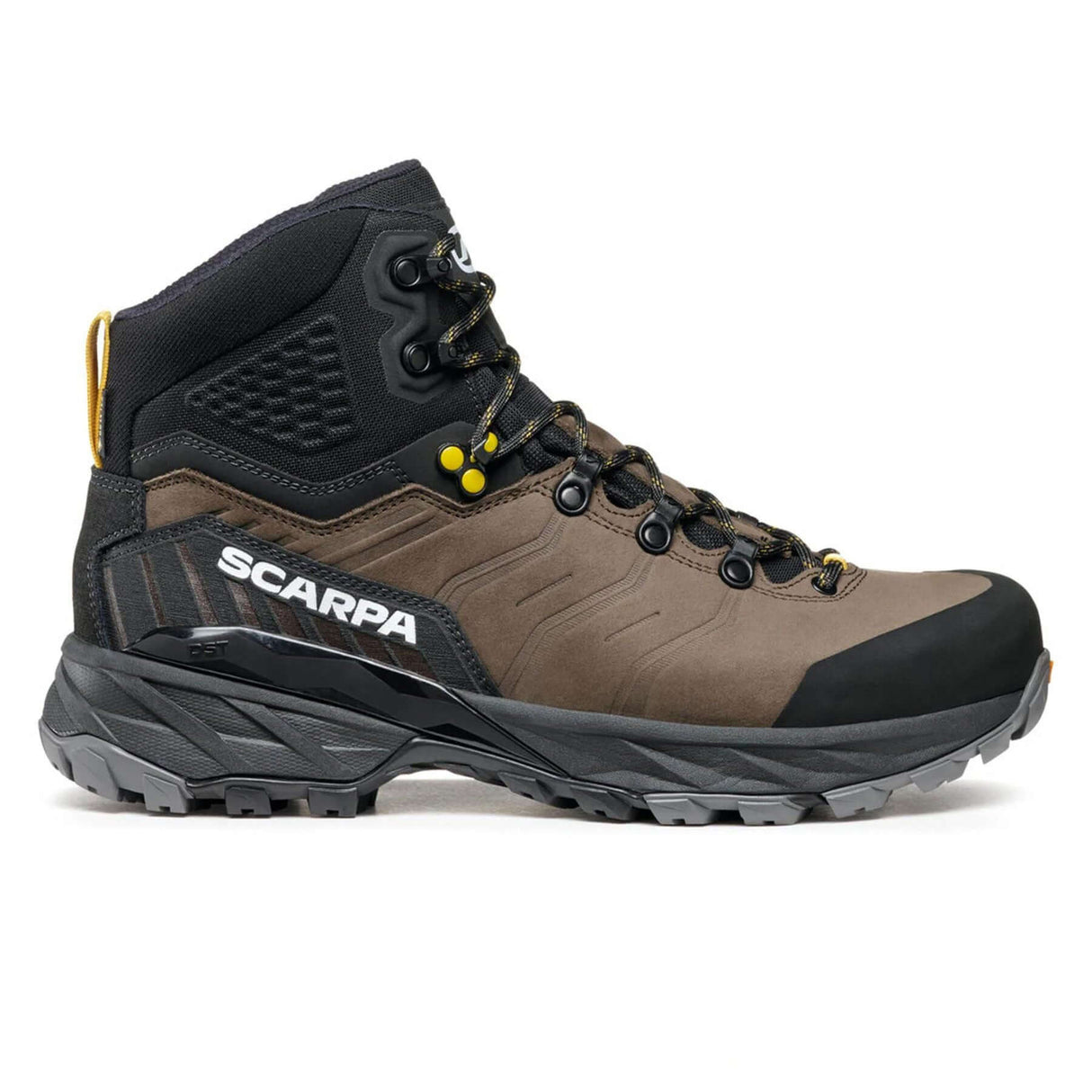Scarpa Men's Rush TRK Pro GORE-TEX Hiking Boots Volcano/Mustard / EU 41-Volcano/Mustard / EU 42-Volcano/Mustard / EU 43-Volcano/Mustard / EU 44-Volcano/Mustard / EU 45 - 53 Degrees North