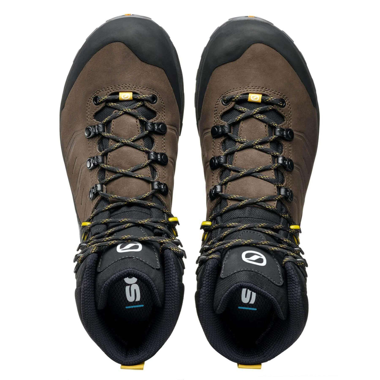Scarpa Men's Rush TRK Pro GORE-TEX Hiking Boots Volcano/Mustard / EU 41-Volcano/Mustard / EU 42-Volcano/Mustard / EU 43-Volcano/Mustard / EU 44-Volcano/Mustard / EU 45 - 53 Degrees North