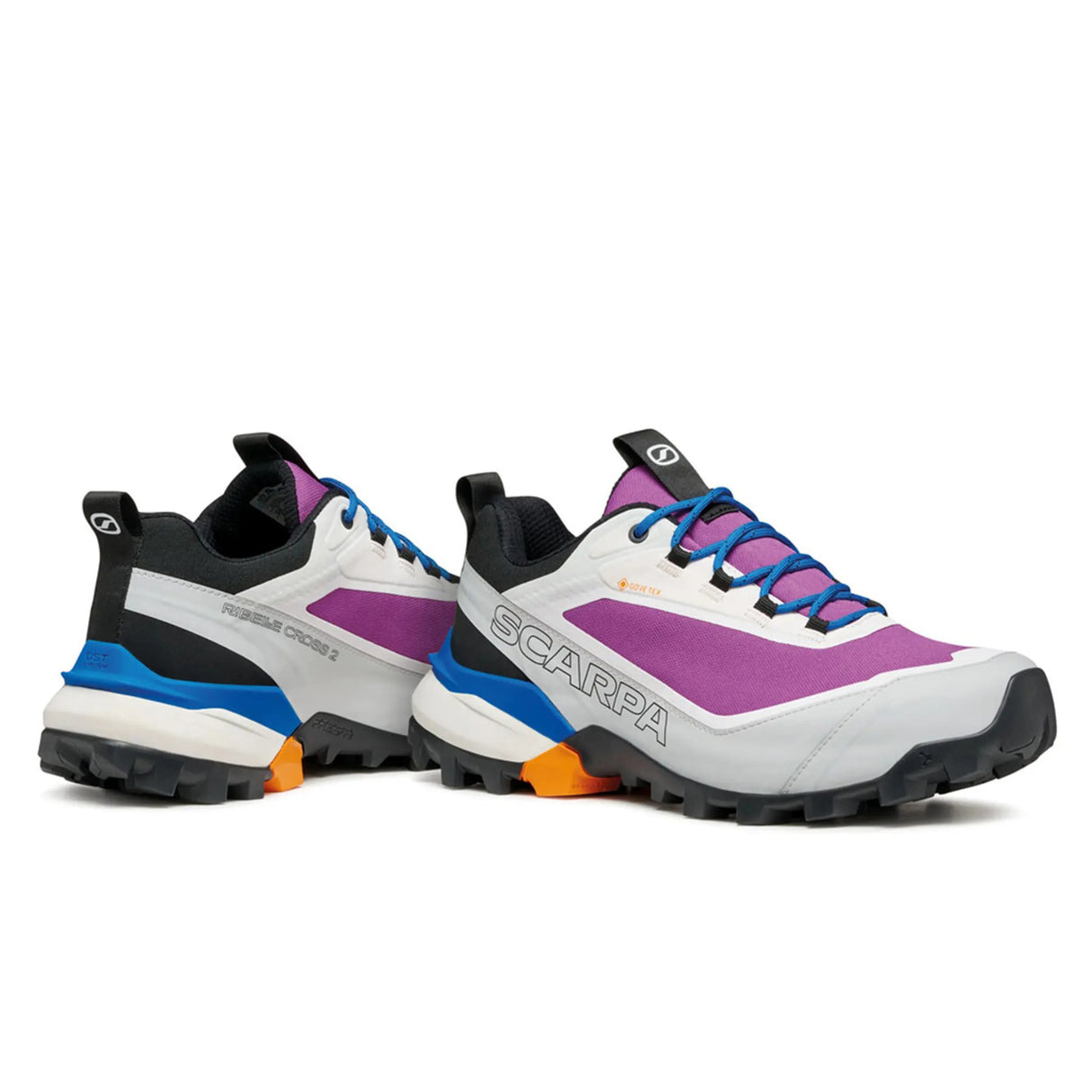 Scarpa Women's Ribelle Cross 2 GORE-TEX Shoes White/Orchid / EU 37-White/Orchid / EU 38-White/Orchid / EU 39-White/Orchid / EU 40-White/Orchid / EU 41 - 53 Degrees North