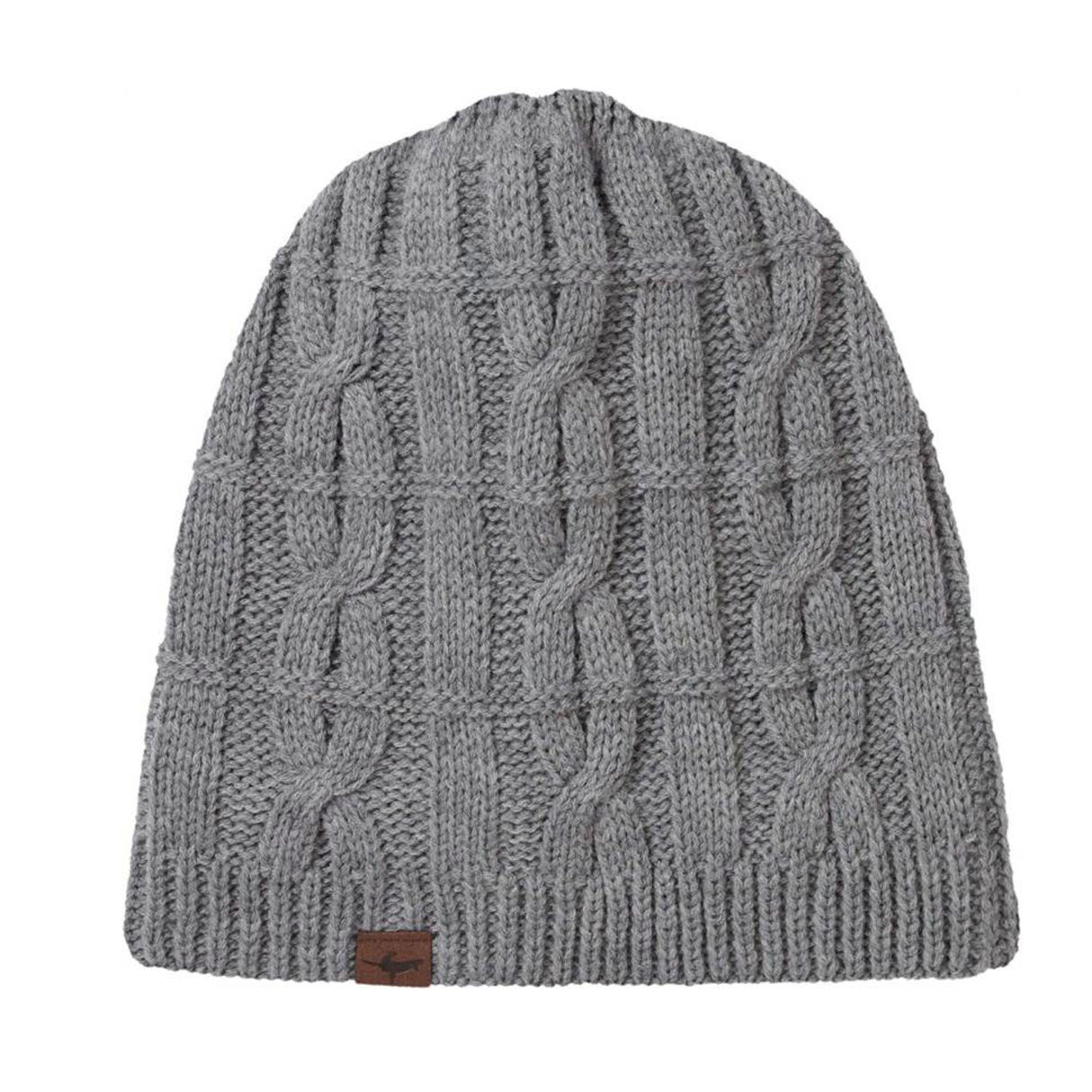 Sealskinz Blakeney Waterproof Cold Weather Cable Knit Beanie Grey Marl / Small/Medium-Grey Marl / Large/X-Large-Navy / Small/Medium-Navy / Large/X-Large-Grey Marl / XX-Large - 53 Degrees North
