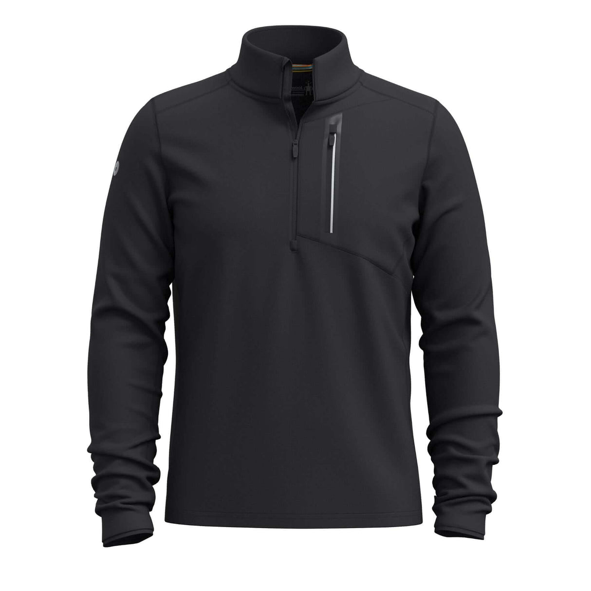 Smartwool Men's Active Fleece 1/2 Zip Fleece Pullover Evergreen / Small-Evergreen / Medium-Evergreen / Large-Evergreen / X-Large-Black / Small - 53 Degrees North