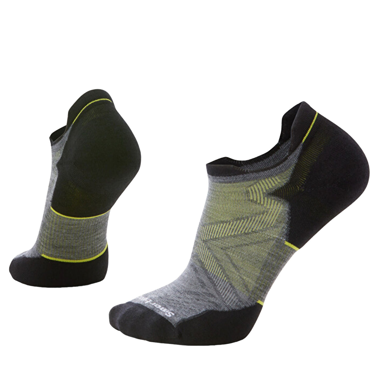 Smartwool Men's Run Targeted Cushion Low Ankle Socks Medium Grey / Medium (UK 5-7.5)-Medium Grey / Large (UK 8-10.5)-Medium Grey / X-Large (UK 11-13.5.)-Black / Large (UK 8-10.5) - 53 Degrees North