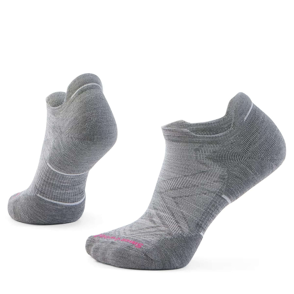 Smartwool Women's Run Targeted Cushion Low Ankle Socks Twilight Blue / Medium (UK 5-7.5)-Light Grey/White / Small (UK 2-4.5)-Light Grey/White / Medium (UK 5-7.5) - 53 Degrees North