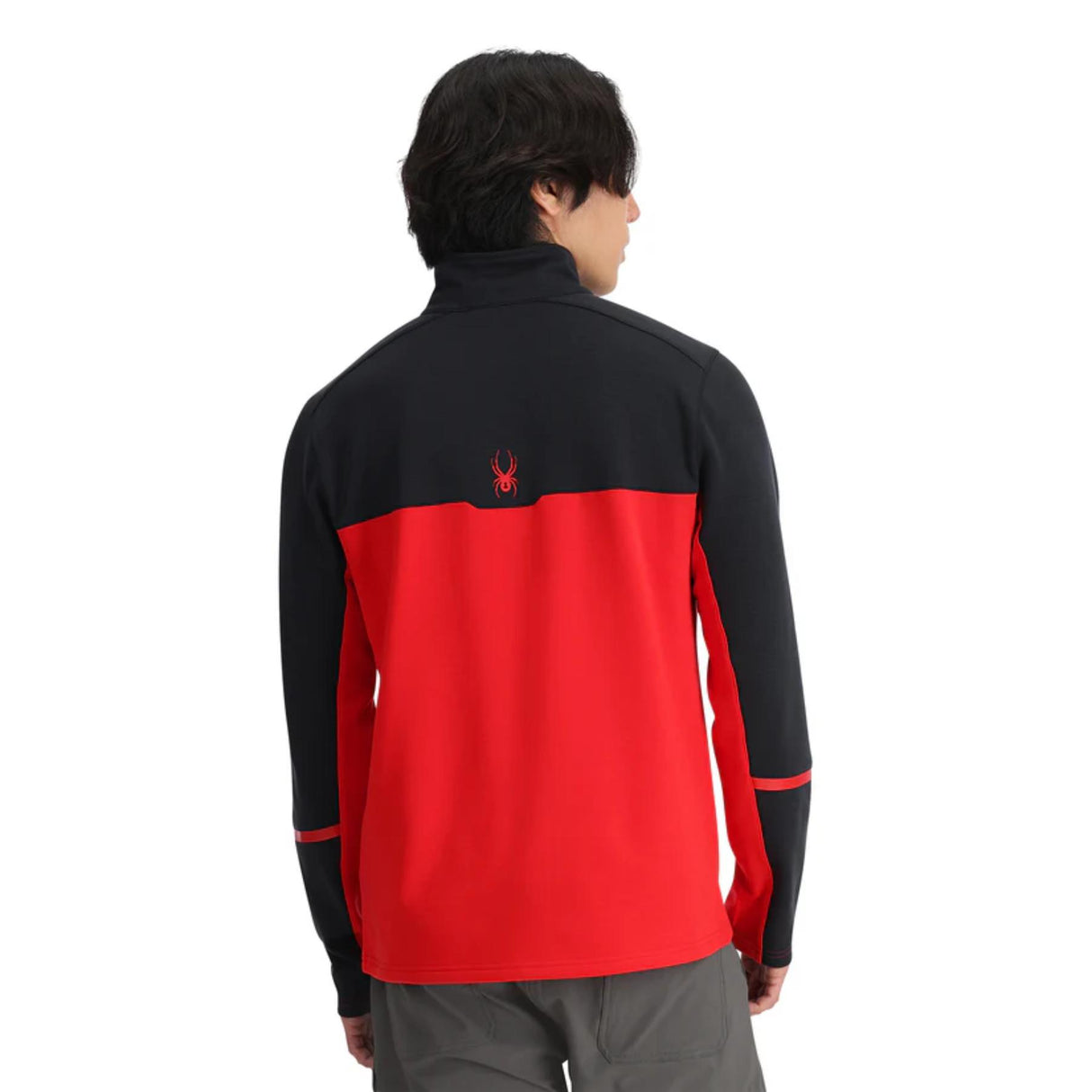 Spyder Men's Speed Half Zip Pullover Spyder Red / Small-Spyder Red / Medium-Spyder Red / Large-Spyder Red / X-Large-Spyder Red / XX-Large - 53 Degrees North