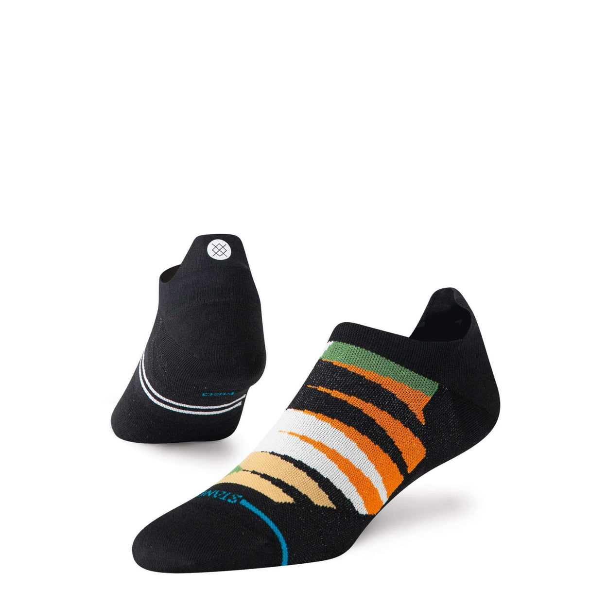 Stance Comb Through Ultra Tab Running Socks Green / Medium (UK 5.5-8)-Green / Large (UK 8.5-11.5) - 53 Degrees North